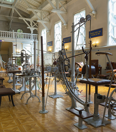  Санаторий «Надежда» г. Ессентуки. Механотерапия в курортном парке