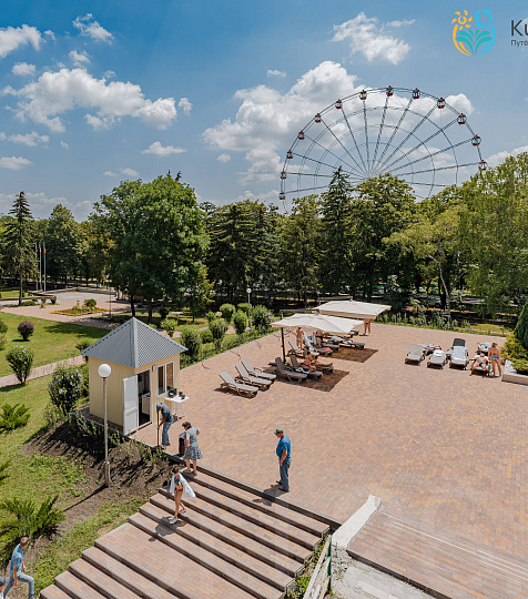  Санаторий «Жемчужина Кавказа» г.  Ессентуки. Территория