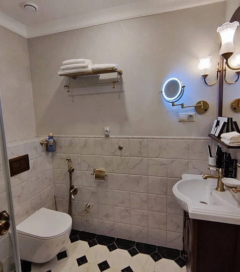  Оздоровительный комплекс " Лермонтовские ванны", 1-комнатный двухместный «Джуниор Сюит», ванная комната