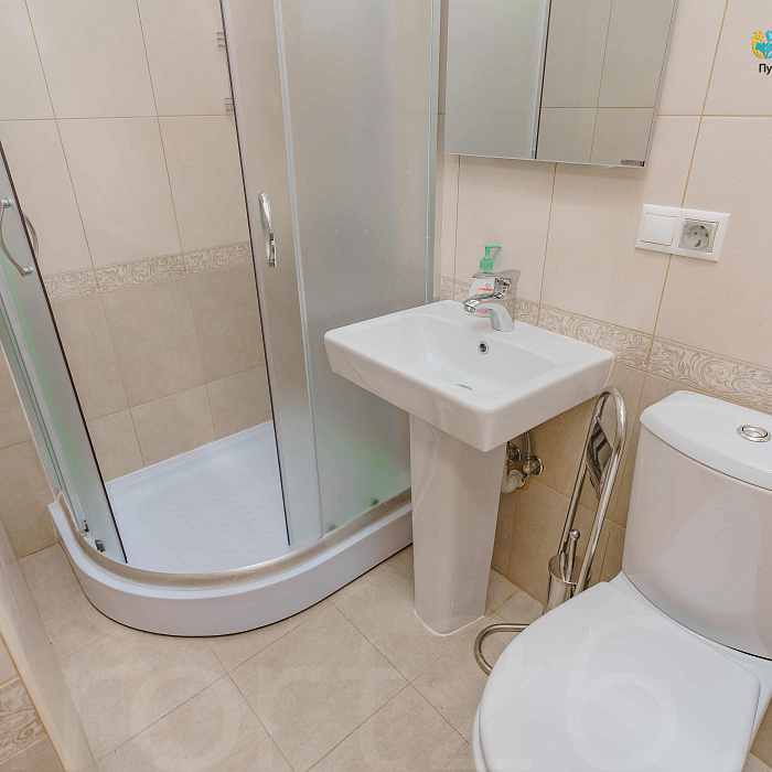  Ессентукская клиника НИИ курортологии, одноместный номер, санузел