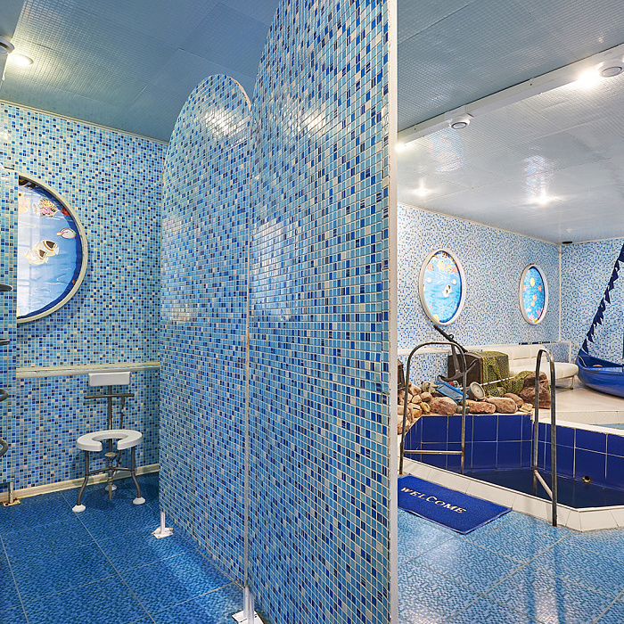  Клинический санаторий «Элорма», Кисловодск. Купель с минеральной газированной водой в  СПА-салоне