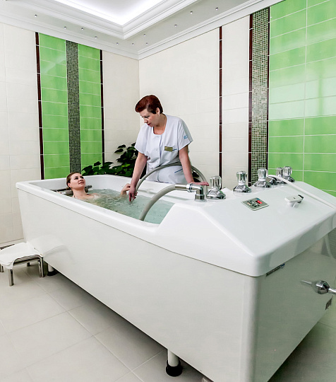  Санаторий «Заря», Кисловодск. Подводный душ-массаж