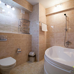  Санаторий «им. М.И. Калинина» Ессентуки, Ванная комната в двухместном двухкомнатном Люксе