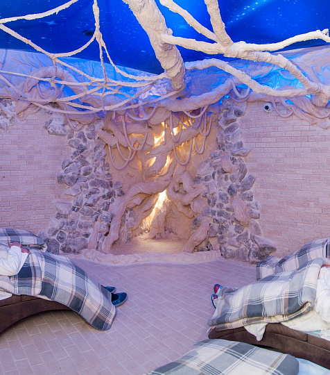  Санаторий «Славяновский исток», Железноводск. Соляная комната — галокамера