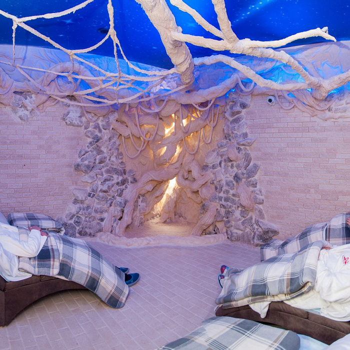  Санаторий «Славяновский исток», Железноводск. Соляная комната — галокамера