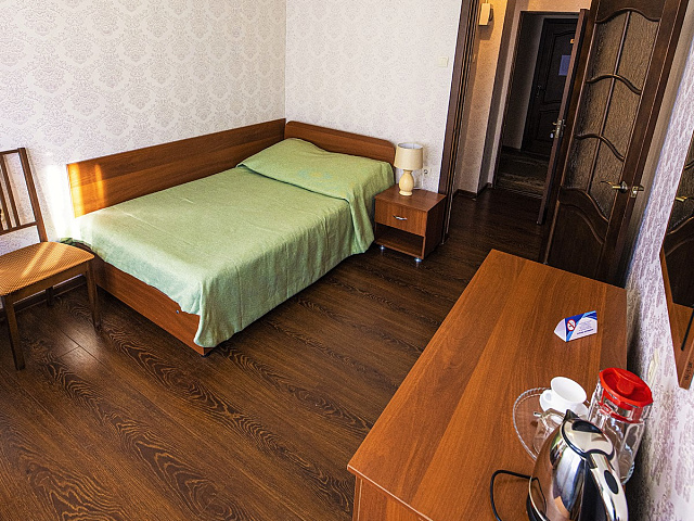 Санаторий «им. Анджиевского», Ессентуки. 1-местный улучшенный номер 1 категории, корпус 1