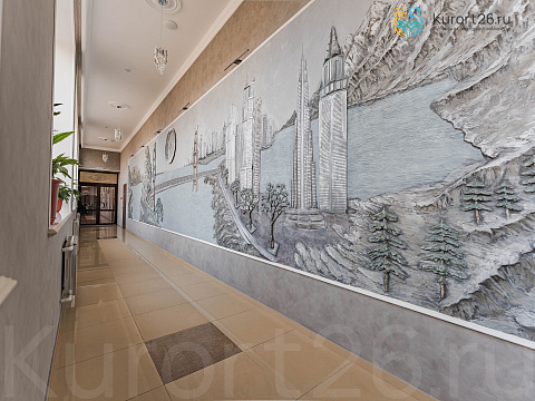 Санаторий «Радуга», Кисловодск. Коридор