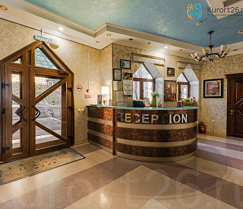 Санаторий «Галерея Палас», Пятигорск. Ресепшен