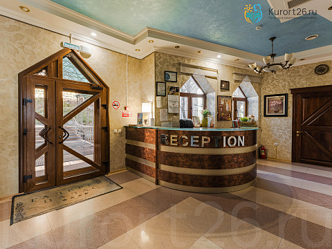 Санаторий «Галерея Палас», Пятигорск. Ресепшен
