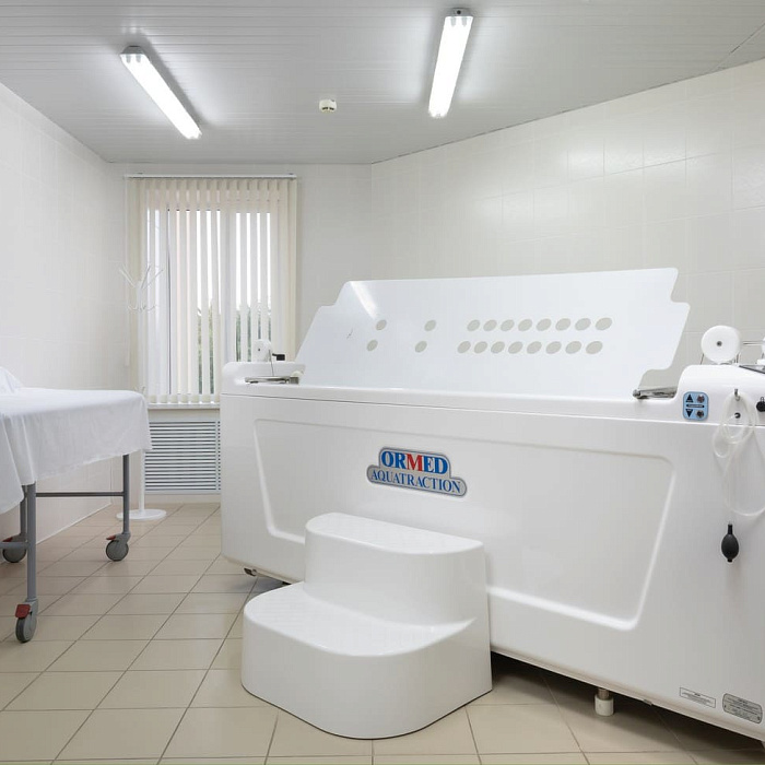  Санаторий «Кругозор» г. Кисловодск. Подводное вытяжение позвоночника