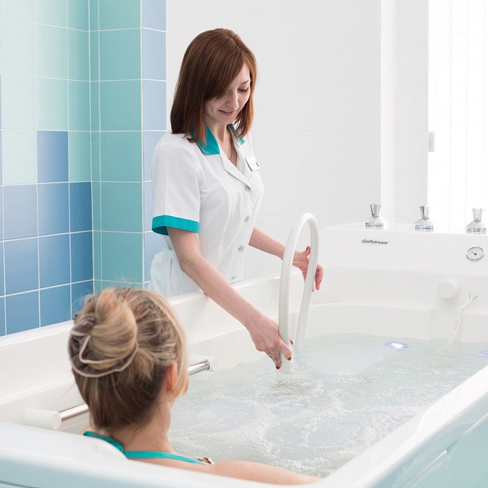  Санаторий «Долина Нарзанов» г. Кисловодск. Ванное отделение