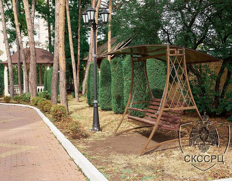 ФГБУ «Санаторно-реабилитационный центр МЧС России», Кисловодск. Территория