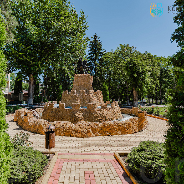  Санаторий «им. Анджиевского» г. Ессентуки. Территория