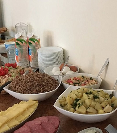  Пансионат "Октябрь", шведский стол