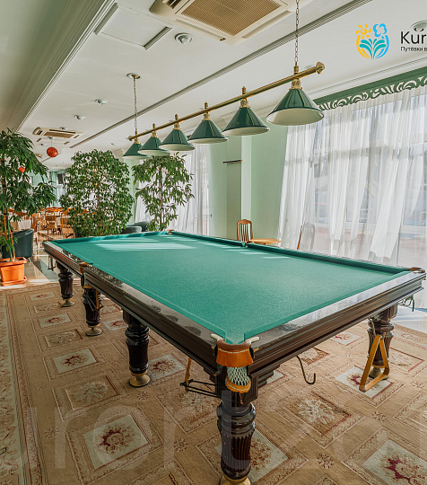  Санаторий «Долина Нарзанов» г. Кисловодск. Бильярд