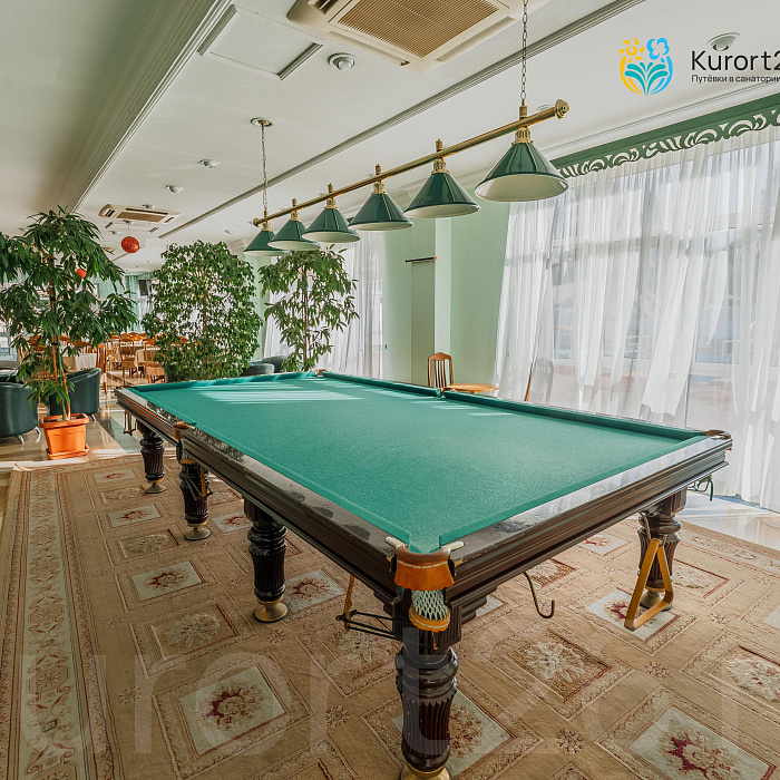  Санаторий «Долина Нарзанов» г. Кисловодск. Бильярд
