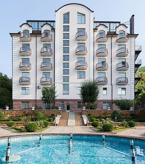  Санаторий «Буковая роща», Железноводск. Территория санатория