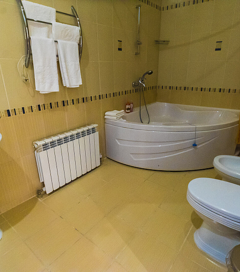  Медицинский центр «Княжна Мери» Железноводск. Ванная комната в номере 3-х комнатные апартаменты