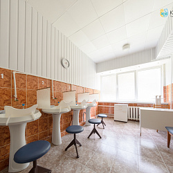  Санаторий «Дубрава» Железноводск. Орошение лица минеральной водой