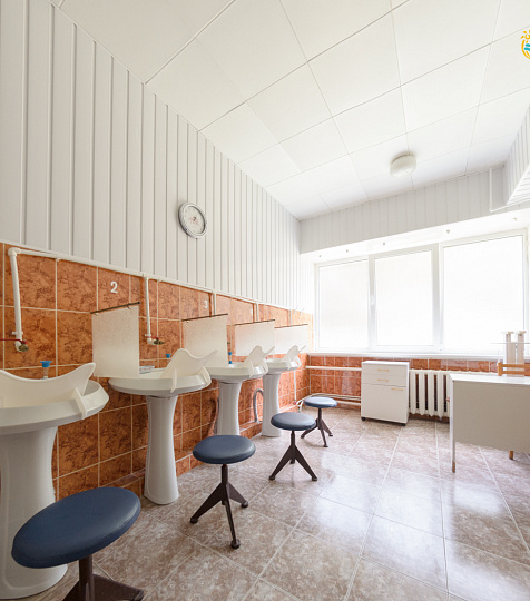  Санаторий «Дубрава» Железноводск. Орошение лица минеральной водой