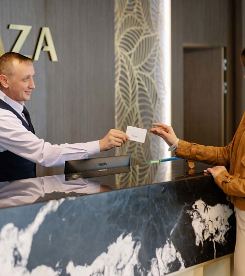  Санаторий «Плаза» г. Кисловодск. Ресепшен