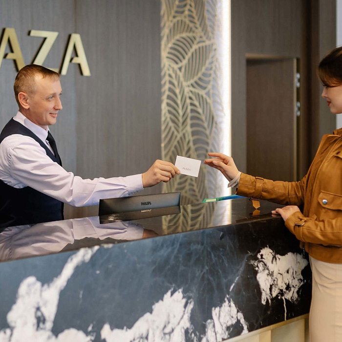  Санаторий «Плаза» г. Кисловодск. Ресепшен