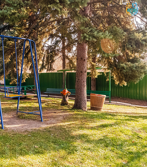  Санаторий «им. М.Ю. Лермонтова», г. Пятигорск. Территория, детская площадка