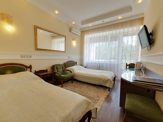 Санаторий «Дубовая Роща», Железноводск. 2-местный 1-комнатный номер «Твин», корпус Центральный