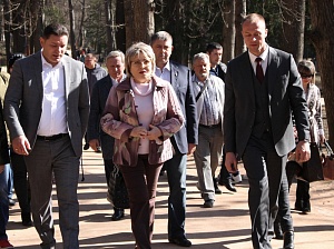Матвиенко проинспектировала ход работ по развитию Кисловодска