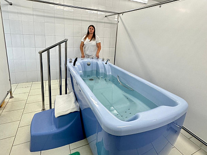 Санаторий «Курортная больница», Кисловодск. Ванное отделение