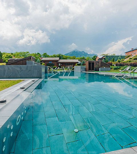  Санаторий «Машук Аква-Терм» Железноводск. Территория