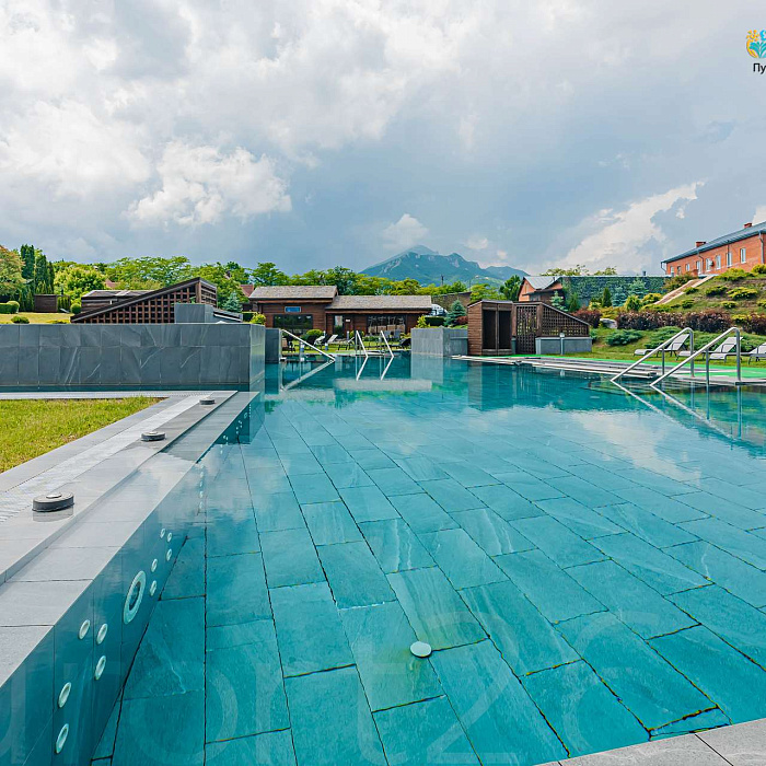  Санаторий «Машук Аква-Терм» Железноводск. Территория