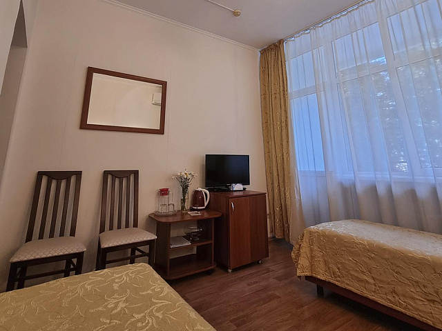 Санаторий «им. Анджиевского», Ессентуки. 2-местный номер 1 категории, корпус 3