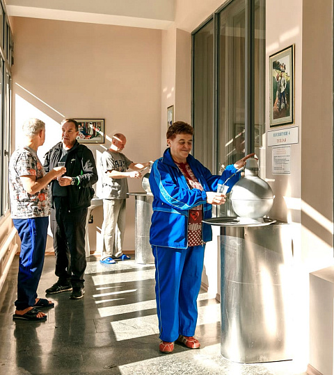   Санаторий «Джинал»  г. Кисловодск. Бювет