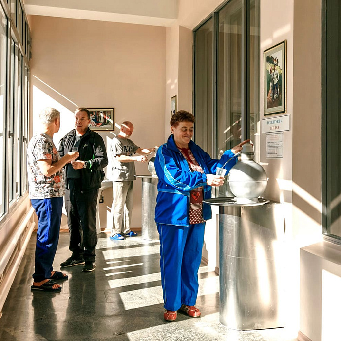   Санаторий «Джинал»  г. Кисловодск. Бювет