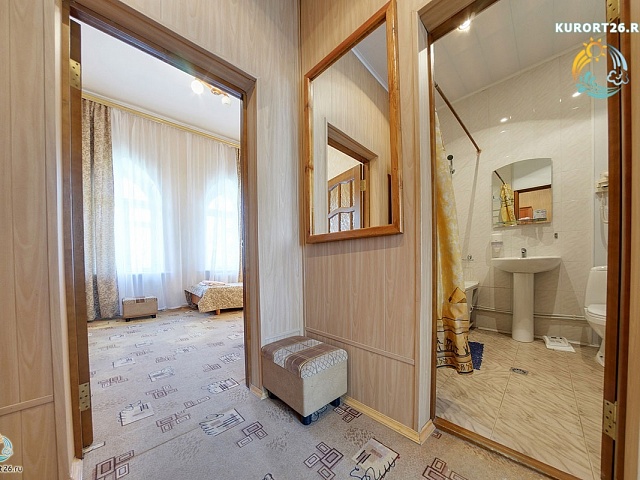 Санаторий «Целебный Ключ», Ессентуки. 2-местный 1-комнатный номер 2 категории