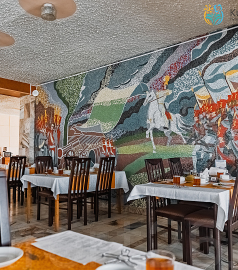  Санаторий «им. М.Ю. Лермонтова», г. Пятигорск. Столовая