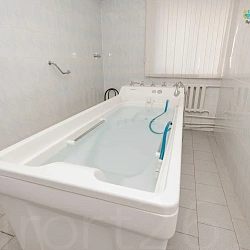  Детский военный санаторий, Пятигорск. Лечебная база, ванное отделение