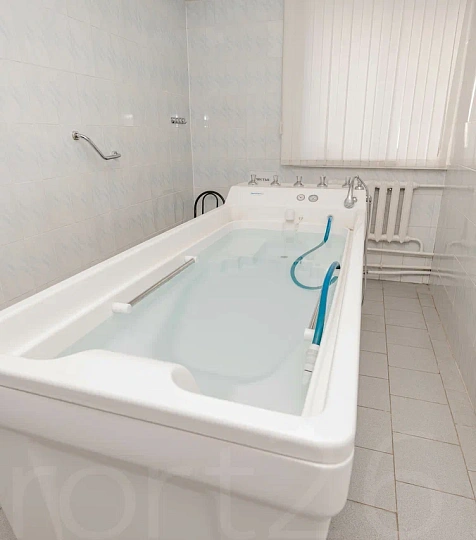  Детский военный санаторий, Пятигорск. Лечебная база, ванное отделение