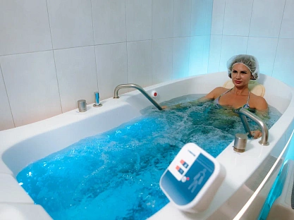 Санаторий «Вернисаж» г. Кисловодск. Ванное отделение