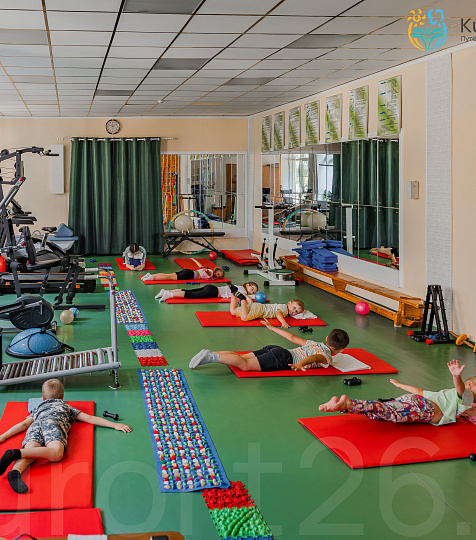  Санаторий «Горячий ключ», Пятигорск. Зал ЛФК