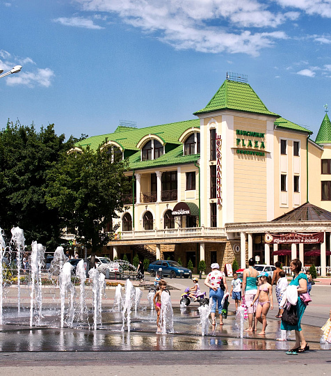  Пансионат «Плаза» г. Ессентуки. Территория