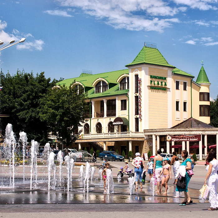  Пансионат «Плаза» г. Ессентуки. Территория