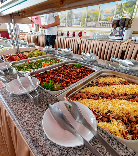  Санаторий «Центросоюз», Кисловодск. Столовая