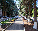 Санаторий &laquo;Москва&raquo;, г. Кисловодск. Территория