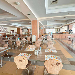   Санаторий «Русь» г. Ессентуки. Зал питания «Скандинавия»