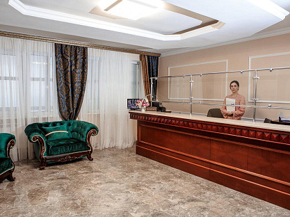 Санаторий «Элита» Кисловодск. Ресепшен