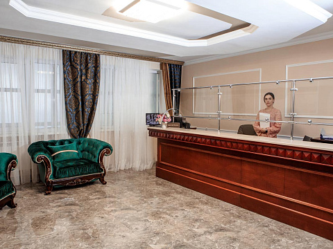 Санаторий «Элита» Кисловодск. Ресепшен