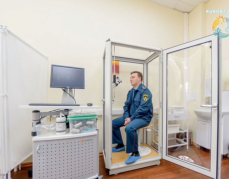 ФГБУ «Санаторно-реабилитационный центр МЧС России», Кисловодск. Отделение диагностики