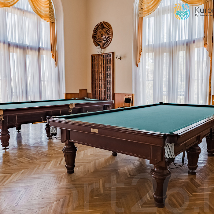  Санаторий «им. Г.К. Орджоникидзе», Кисловодск. Бильярд